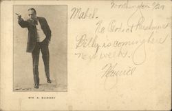 William A. Sunday Postcard