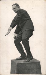 Billy Sunday on Soapbox Postcard