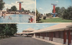 Crossroads of America Motel Postcard