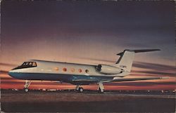 Grumman Gulfstream II - IBM Postcard