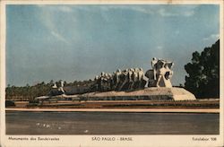 The Monument of the Bandeirantes Postcard