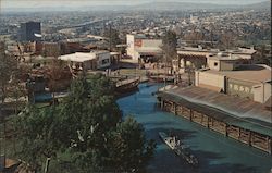 View from the Crusades Tower, Upper Lot, Universal City Studios California Postcard Postcard Postcard