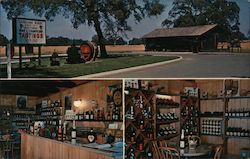 Lockeford Winery Tasting Room Postcard