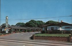 Franciscan Motel Monterey, CA Postcard Postcard Postcard