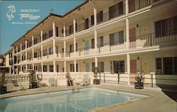 Monterey Travelodge Postcard