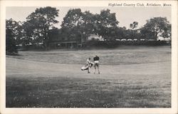 Highland Country Club Postcard