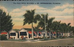 Doll Houses Tourist Cottages St. Petersburg, FL Postcard Postcard Postcard