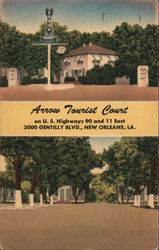 Arrow Tourist Court New Orleans, LA Postcard Postcard Postcard