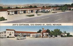 Jay's Cottages, 1313 Idaho St. Postcard