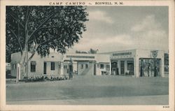 Camp Camino Roswell, NM Postcard Postcard Postcard