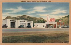 Western Service Station, Inc. Wendover, UT Postcard Postcard Postcard