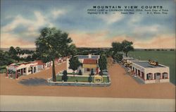 Mountain View COurts Colorado Springs, CO Postcard Postcard Postcard