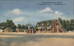 Wadlington Rock Motel Hopkinsville, KY Postcard Postcard Postcard