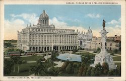 Zayas Park, President's House Postcard