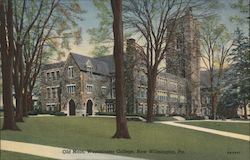 Old Main, Westminster College Postcard