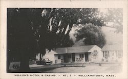 Willows Motel & Cabins Postcard