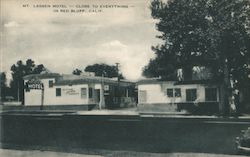 Mt. Lassen Motel Postcard