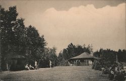 Waiting for the mail at Taku Tipi Camp Kiniya Milton, VT Postcard Postcard Postcard