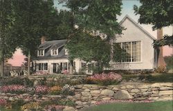 Summer Home of Mr. Sinclair Lewis Near Woodstock Postcard