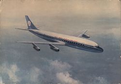 KLM Royal Dutch Airlines Postcard