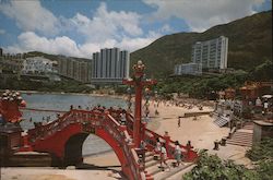 Beautiful scenery of Repulse Bay Hong Kong China Postcard Postcard Postcard