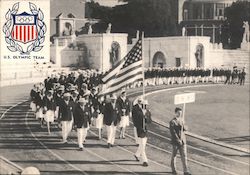 1960 US Olympic Team, Rome, Italy Postcard