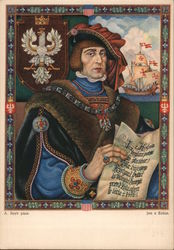 Pictures from the glorious days of the Polish American fraternity Artist Signed Arthur Szyk Postcard Postcard Postcard