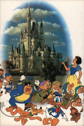 Tokyo Disney Snow White, Castle Postcard Postcard Postcard