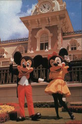 Tokyo Disney Mickey and Minnie Mouse Postcard