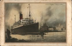 R.M.S.Scythia - Cunard Line Cruise Ships Postcard Postcard Postcard