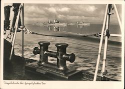 Nazi-Era 1944 German Naval Ships Postcard