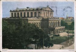 Nazi-Era Hannover Opera House Postcard