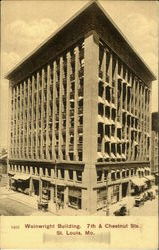 Wainwright Building, 7th & Chestnut Street St. Louis, MO Postcard Postcard