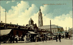 Chippewa Market Buffalo, NY Postcard Postcard