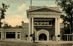 Entrance To Elitch's Gardens Denver, CO Postcard Postcard