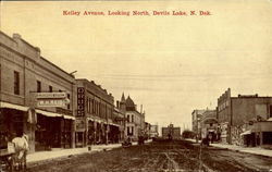 Kelley Avenue Looking North Postcard