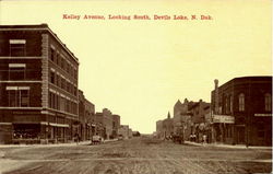 Kelley Avenue Looking North Postcard