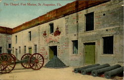 The Chapel Fort Marion Postcard