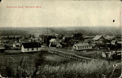 Bird's Eye View Postcard