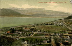 Birdseye View Lake Elsinore California Postcard Postcard