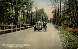 The Mohawk Trail On Florida Mountain Postcard