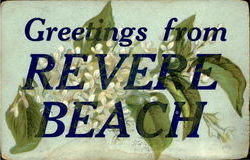 Greetings From Revere Beach Massachusetts Postcard Postcard