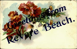 Greetings From Revere Beach Massachusetts Postcard Postcard