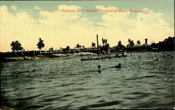 Radium Salt Water Swimming Pool Monroe, LA Postcard Postcard