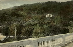 West Hill Virginia Hot Springs Postcard