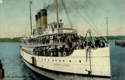 C. P. R. Ss Princes Victoria Postcard