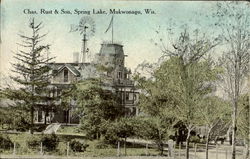 Chas. Rust & Son, Spring Lake Postcard