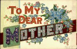 To My Dear Mother Postcard