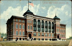 Jordan High School Lewiston, ME Postcard Postcard