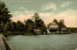 Island Park Hotel Postcard